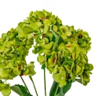 Hortenzia csokor 5v. zöld M47cm 24db/#