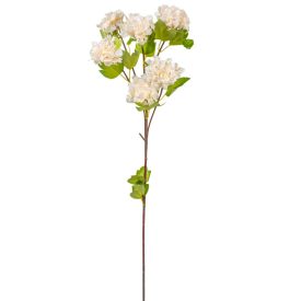 Hortenzia ág 6v. ivory M100cm 24db/#