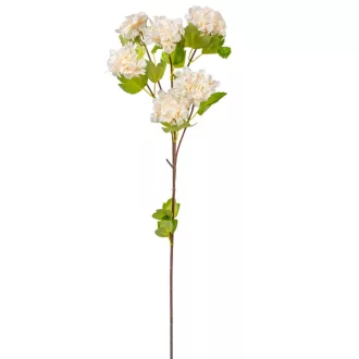 Hortenzia ág 6v. ivory M100cm 24db/#