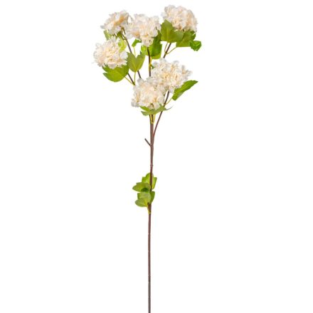 Hortenzia ág 6v. ivory M100cm 24db/#