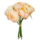 Rózsa köteg 7v. sötétbarack M24cm 12db/#