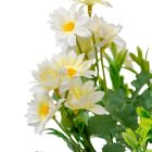 Százszorszép csokor 5ágú fehér M28cm 48db/#