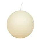 Matt gömb gyertya 80mm ecru