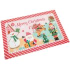 Alátét karácsonyi mintával műa. 43x28cm