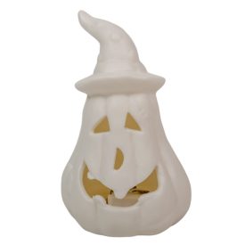 Tök kalappal fehér LED-es poly M11cm