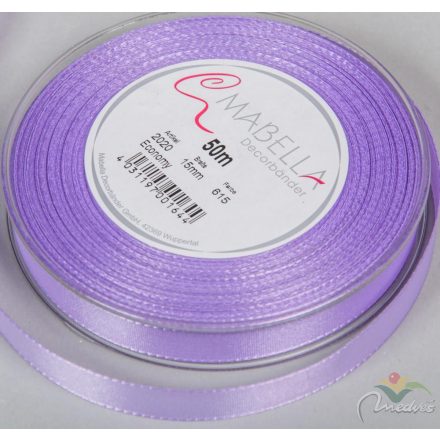 Textil szalag economy világos lila 15mmx50m