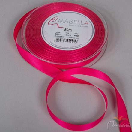 Textil szalag Economy pink 15mmx50m 