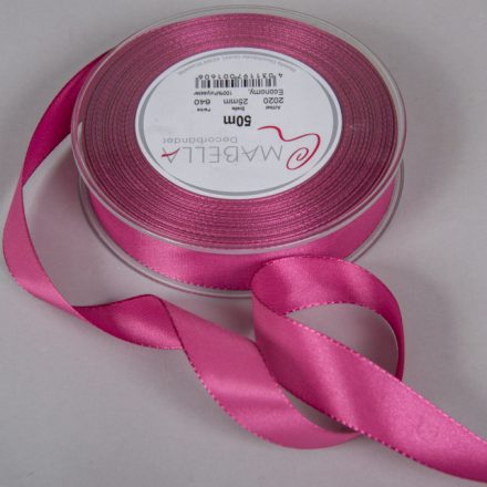 Textil szalag Economy sötét pink 25mmx50m