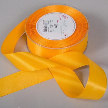 Textil szalag Economy sárga 40mmx50m 