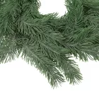 Fenyő koszorú szürkészöld D24cm