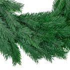 Fenyő koszorú szürkészöld D43cm