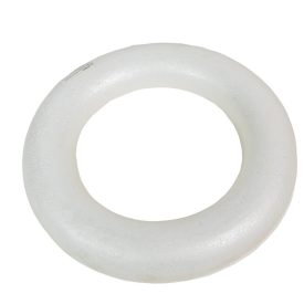 Hungarocell karika egyenes aljú fehér  D30cm M3,5cm