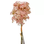 Bodza köteg 4ágú rózsaszín M33cm 24db/#