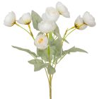 Tearózsa csokor 10v. fehér M32cm 150db/#