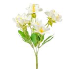 Liliom csokor 10v. fehér M33cm 120db/#