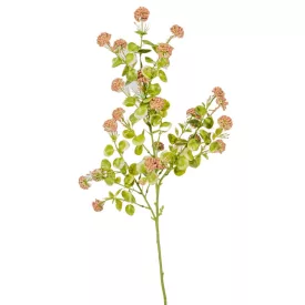 Eukaliptsz ág zöld-bézs M61cm 120db/#