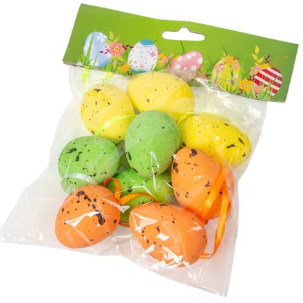 Húsvéti tojás hungarocell színes 5cm 9db-os