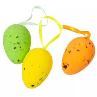 Húsvéti tojás hungarocell színes 5cm 9db-os
