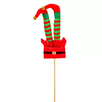 Manóláb betűző piros 15+14cm