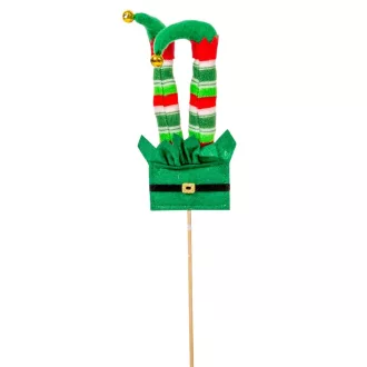 Manóláb betűző zöld 15+14cm