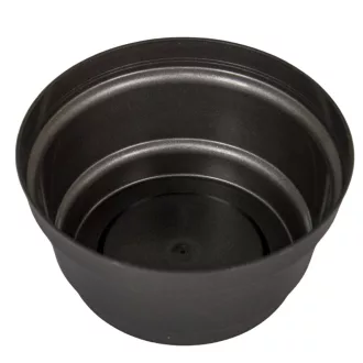 Műanyag nagy tál szürke D16cm M8cm