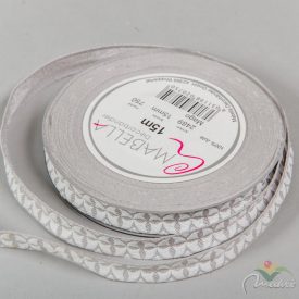 Textil szalag MAGO szürke 15mm x 15m