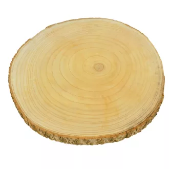   Paulownia fa szelet D40cm (természetes fa, repedések előfordulhatnak)