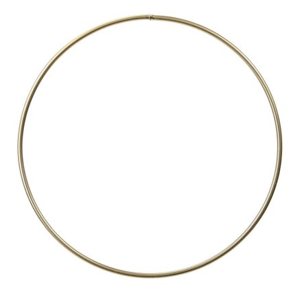 Fém karika arany D40cm