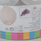 Lampion füzér 20 LED-es adapteres 475cm