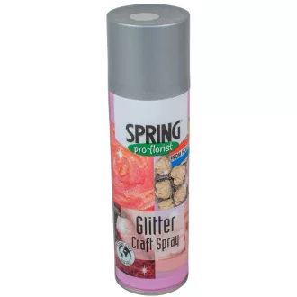 Glitter spray ezüst 300ml
