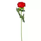 Bársony rózsa szálas piros M74cm 40db/#