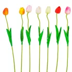 Tulipán szálas gumi mix M46cm 72db/#