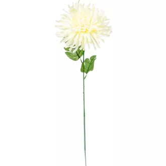 Krizantém szálas krém M70cm 48db/#