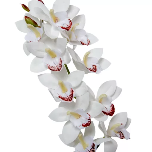 Gumi orchidea ág M75cm 24db/#