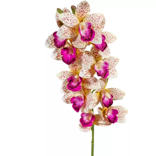 Gumi orchidea ág mix M75cm 24db/#