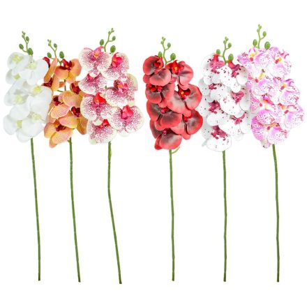 Gumi orchidea ág M78cm 24db/#