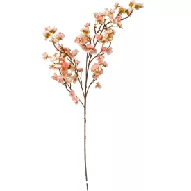 Virágzó ág világos rózsaszín M95cm 24db/#