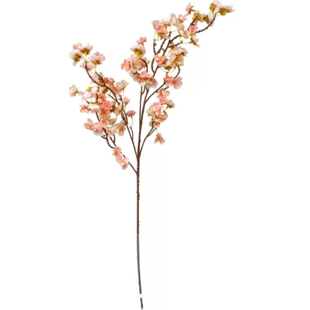 Virágzó ág világos rózsaszín M95cm 24db/#