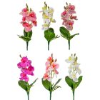 Orchidea levéllel gumi mix M32cm 36db/#