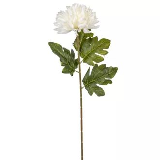 Krizantém szálas krém M74cm 24db/#