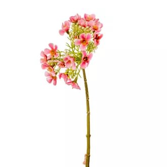 Virágos ág rózsaszín M32cm 24db/#