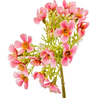 Virágos ág rózsaszín M32cm 24db/#