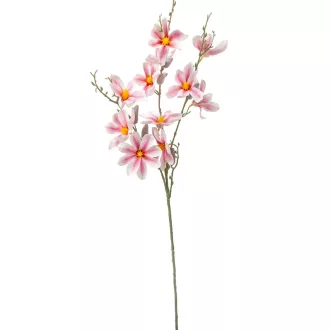 Magnólia ág gumi rózsaszín M90cm 36db/#