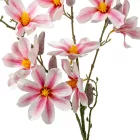 Magnólia ág gumi rózsaszín M90cm 36db/#