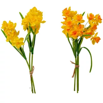 Nárcisz köteg gumi 3 szál mix M36cm 48db/#