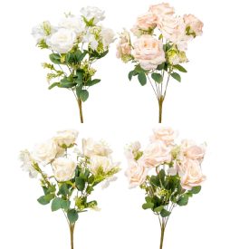 Rózsa csokor 9v. mix M50cm 70db/#