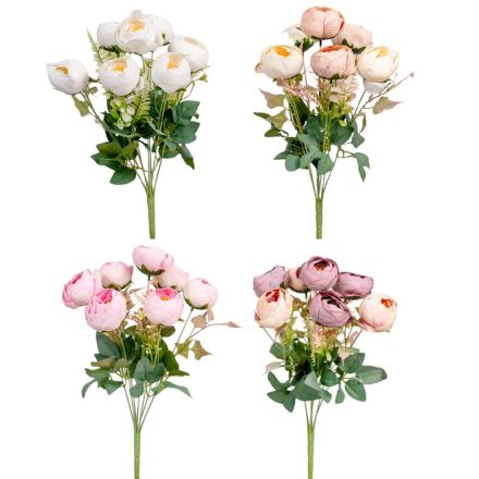 Boglárka csokor 7v mix M42cm 36db/#