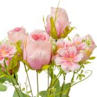 Rózsa csokor 9v. mix M45cm 75db/#