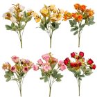 Rózsa csokor 8v. mix M33cm 180db/#