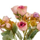 Rózsa csokor 8v. mix M33cm 180db/#